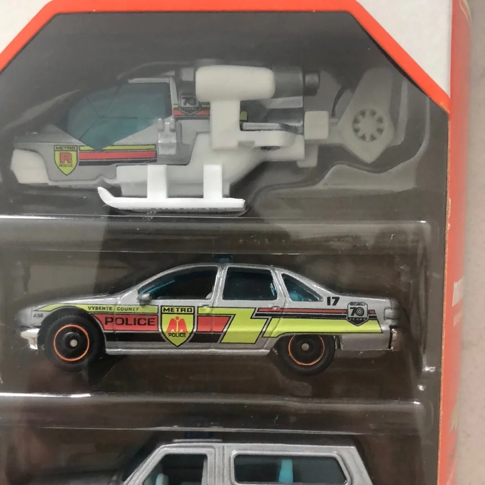 Matchbox MBX City Drivers II- 5 car Set - Multicolor